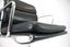 A Matching Pair of Vitra Eames EA 208 Chairs | Asphalt Dark Grey Leather