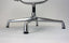 A Matching Pair of Vitra Eames EA 208 Chairs | Asphalt Dark Grey Leather
