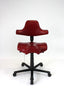 HAG Capisco Chair | Original 1980's Design | Red Leather