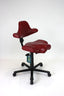 HAG Capisco Chair | Original 1980's Design | Red Leather