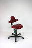 HAG Capisco Chair | Original 1980's Design | Red Leather