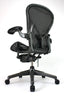 Herman Miller Aeron Chair | Graphite | Size B | PostureFit Lumbar Support