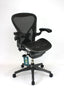 Herman Miller Aeron Chair | Graphite | Size B | PostureFit Lumbar Support