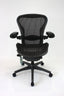 Herman Miller Aeron Chair | Graphite | Size B | Mkll Adjustable Armrests