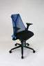 Herman Miller Sayl Chairs | Black Frame | Blue Backrest