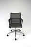 Herman Miller Setu Chairs | Graphite Mesh & Frame | Silver Aluminium Base