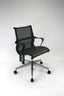 Herman Miller Setu Chairs | Graphite Mesh & Frame | Silver Aluminium Base