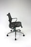 Herman Miller Setu Chairs | Graphite Mesh & Frame | Silver Aluminium Base