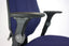 Rh Logic 400 Comfort Chairs | Purple Blue Fabric | High Gas Lift Stem