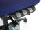 Rh Logic 400 Comfort Chairs | Purple Blue Fabric | High Gas Lift Stem