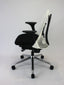 Herman Miller Sayl Chairs | Black Frame | Studio White Backrest | Polished Alu Base