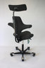 HAG Capisco Chair | Model: 8107 | Black Fabric | Headrest