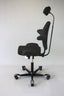HAG Capisco Chair | Model: 8107 | Black Fabric | Headrest