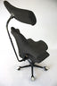 HAG Capisco Chair | Model: 8107 | Black Fabric | Headrest