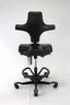 HAG Capisco Chair | Model: 8106 | Black Leather